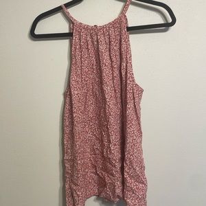 Pink and White Old Navy tank top